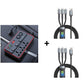 Multifunctional Car Charger with AC Outlets & USB
