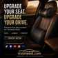 🚗💤 Relieve Driving Fatigue! Universal Memory Foam Car Headrest Neck Pillow, Ergonomic Support Auto Neck Cushion for Long Road Trips