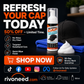 No-Rinse Baseball Cap Foam Cleaner