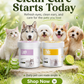 Natural Plant-Based Cleaning Wipes for Pet Eyes and Ears