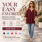 Women's Lace Cold Shoulder Top with Zipper