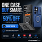 2-in-1 Shockproof Phone Case with Hidden Card Holder