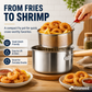 Multifunctional 304 Stainless Steel Frying Pot