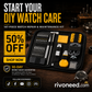 Complete 72-Piece Watch Repair Kit