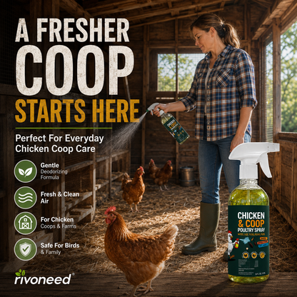 Natural Poultry Coop Cleaning Spray
