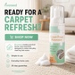 Waterless Carpet Foam Stain Remover with Towel