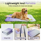 ⏳LAST DAY SALE ONLY💲23.99!!❄️Pawchill™🇺🇸Pet Cooling Mat for Dogs & Cats 🐾  Naturally Cool Ice-Silk Pad • Breathable, Washable & Soft 🌿  For Floors, Sofas & Car Travel • Multiple Sizes • Gradient Colours ☀️🐶🐱