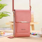 🏆Last Day Promotion：ONLY ￡18.99‼️👜📱 Simple and elegant women's touchscreen crossbody phone wallet