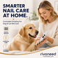 Electric Pet Nail Grinder with LED Power Display🐶NERVOUS ABOUT NAIL TRIMMING?🐶 Electric Grinder – LED Power Display, Whisper-Quiet, 3 Easy Steps – Stress-Free Grooming! 🛡️
