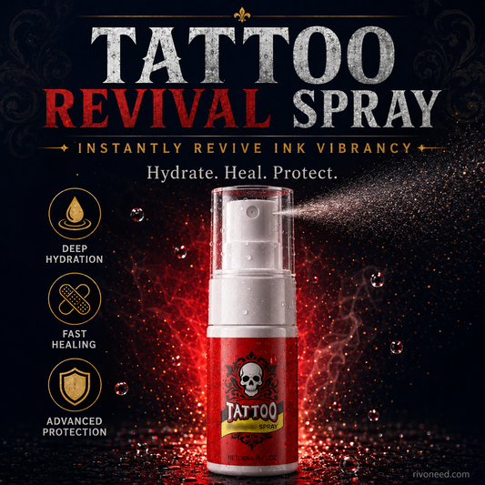 💪50% OFF | Tattoo Aftercare Moisturizing Spray 💧 Hydrating Mist for Vibrant & Healthy Ink