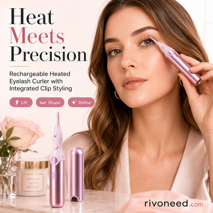 Rechargeable Heated Eyelash Curler