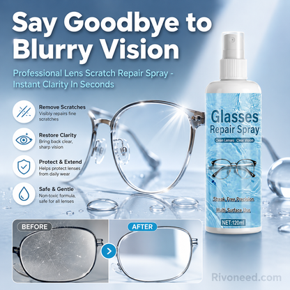 🔥HOT SALE 50% OFF😎Professional Lens Scratch Repair Spray