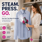 🥳2026 HOT SALE🥳💞50K+ SOLD!💥🧺💨 50% OFF! Steam Iron & Steamer 2-in-1 – Kills 99.99% mites & bacteria. 5s preheat, 150ml tank. Ceramic plate, even heat. Safe for silk to cotton. Your fabric care essential. 🛡️🌿