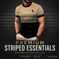 🔥 Men's Modern Graphic Print Crew Neck T-Shirt – Casual Streetwear Cotton Blend Tee