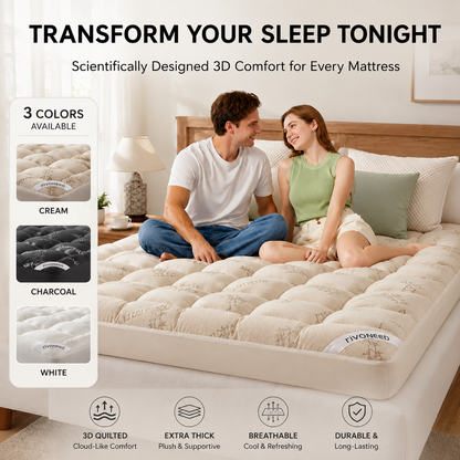 🛌Bamboo Fiber-Filled Mattress🌱 | 100% Natural | Soft💤, Breathable & Moisture-Regulating Sleep Comfort | Hypoallergenic, Durable & Eco-Friendly ♻️ | Ideal for Warm Nights & Sensitive Skin | NOW 50% OFF!👉