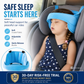 📢📢50% OFF !! ⏰Kids Car Sleeping Head Support Band – Adjustable Toddler Sleep Headrest Pillow, Anti-Droop Child Head Stabilizer for Car Seats, Prevent Neck Soreness During Road Trips