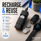 Portable Rechargeable Coin Cell Battery Charger