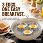 3-in-1 Stainless Steel Egg Poacher Mold