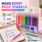 💥Last Day! only＄14.99– Sparkle Glitter Gel Pen Set (8/12/18pcs), Smooth & Smudge-Resistant, Eco Glitter, Ideal for All Ages – Grab Now!