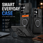 2-in-1 Shockproof Phone Case with Hidden Card Holder