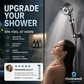 High Pressure Filtered Shower Head with Massage Brush