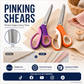 Multipurpose Pinking Shears Serrated Scissors