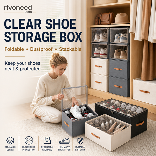 Foldable Shoe Organizer for Wardrobes