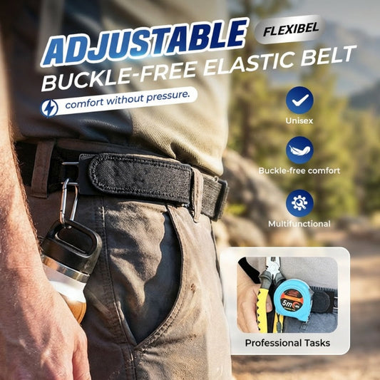 🎉 New Year Sale: 50% OFF! ✨ No-Buckle Elastic Belt for Men & Women – Adjustable, Stretchable & Invisible Fit 👖