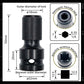 📢📢BUY 1 GET 1 FREE !! ⏰ 1/4" Hex Shank Socket Converter