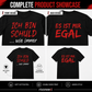 Funny  Slogan Men's Black T-Shirt Casual Short Sleeve Crew Neck Top