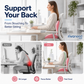 Ergonomic Seat Cushion With Lumbar Support