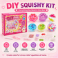 DIY Fried Ice Squishy Toy Kit with Cat Claw Design for Kids