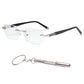 🥳2026 HOT SALE🥳💞50K+ SOLD!👁️📱 70% OFF! Sapphire-Hard, Anti-Blue Light Readers | Far & Near Dual-Use for effortless clarity & comfort. Engineered for durability and eye protection. 💎🔵