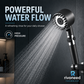 High Pressure Filtered Shower Head with Massage Brush