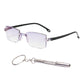 🥳2026 HOT SALE🥳💞50K+ SOLD!👁️📱 70% OFF! Sapphire-Hard, Anti-Blue Light Readers | Far & Near Dual-Use for effortless clarity & comfort. Engineered for durability and eye protection. 💎🔵