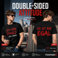 Funny  Slogan Men's Black T-Shirt Casual Short Sleeve Crew Neck Top