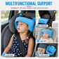 📢📢50% OFF !! ⏰Kids Car Sleeping Head Support Band – Adjustable Toddler Sleep Headrest Pillow, Anti-Droop Child Head Stabilizer for Car Seats, Prevent Neck Soreness During Road Trips