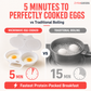 Dual Cavity Microwave Egg Poacher