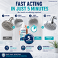 Fast-Acting Shower Limescale Remover Spray