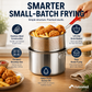 Multifunctional 304 Stainless Steel Frying Pot