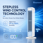 ❄️Portable USB Tower Fan (5 speeds) – compact, powerful, and versatile – perfect for the office, bedroom, and on the g