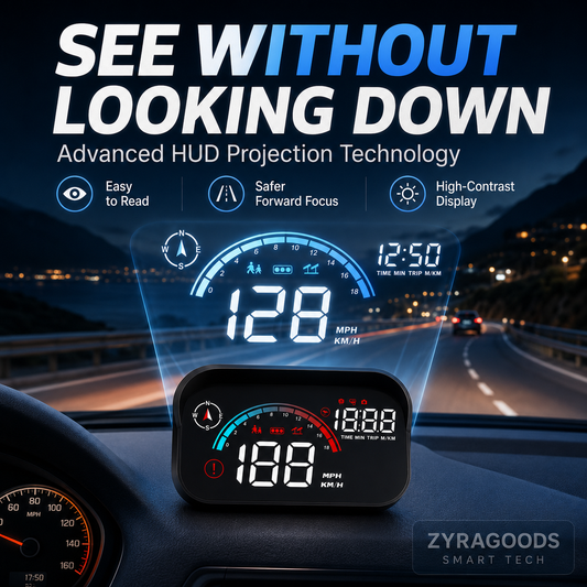 Car GPS Speedometer Heads Up Display