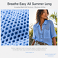 ☀️ Women's Short Sleeve Knit Button-Down Shirt | Soft, Breathable & Casual Chic 👚