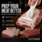 🥩🔥 50% OFF! Stainless Steel Meat Scraper – Easy Fat & Fascia Removal Tool for Beef & Pork 🔪✨
