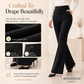 ✨ Women's High-Waist Flared Trousers | Leg-Lengthening Comfort & Effortless Elegance 👖