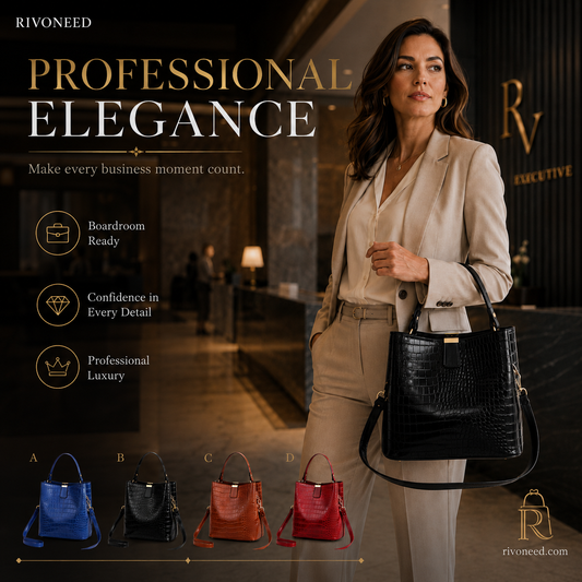👜 Limited-time 50% off! Shiny crocodile-print handbag with gold hardware 💼