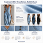 Loose-fitting jumpsuit with wide legs and pockets