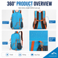 Foldable Waterproof Camping Backpack