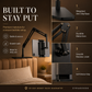 Magnetic Bedside Tablet Stand with Hidden Mattress Base