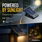 Outdoor Solar Clip Light with Motion Sensor